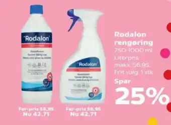 Kvickly Rodalon rengøring tilbud