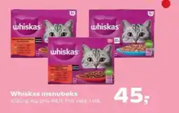 Kvickly Whiskas menuboks tilbud