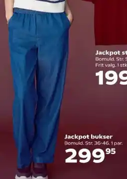 Kvickly Jackpot bukser tilbud