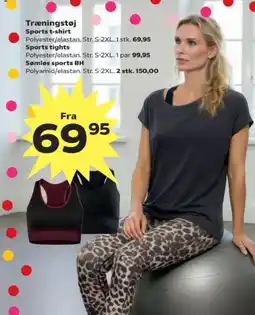 Kvickly Træningstøj Sports t-shirt tilbud