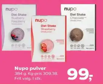 Kvickly Nupo pulver tilbud
