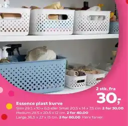 Kvickly Essence plast kurve tilbud