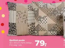 Kvickly Quiltet pude tilbud
