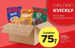 Kvickly KELLOGG'S morgenmad tilbud