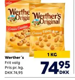 BorderShop Werther's tilbud