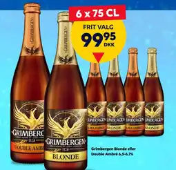 BorderShop Grimbergen Blonde eller Double Ambré 6,5-6,7% tilbud