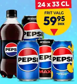 BorderShop Pepsi, Pepsi Twist, Pepsi Max eller Max Lime tilbud