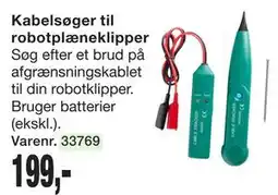 Harald Nyborg Kabelsøger til robotplæneklipper, DKK 199 tilbud