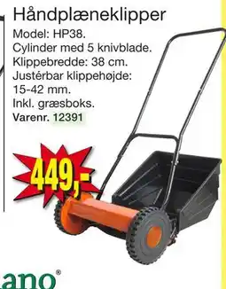 Harald Nyborg Håndplæneklipper, DKK 449 tilbud