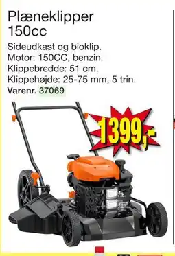 Harald Nyborg Plæneklipper 150cc, DKK 1399 tilbud