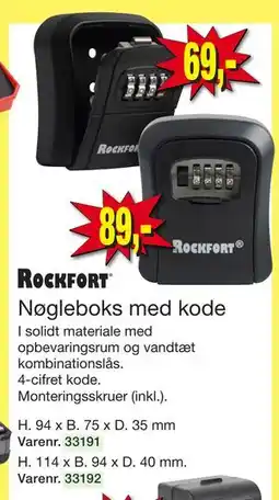 Harald Nyborg Nøgleboks med kode, DKK 69 tilbud
