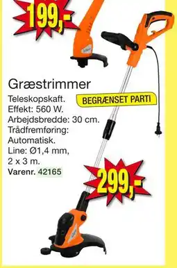 Harald Nyborg Græstrimmer, DKK 299 tilbud