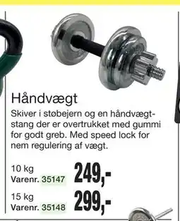 Harald Nyborg Håndvægt tilbud