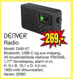 Harald Nyborg Radio, DKK 269 tilbud