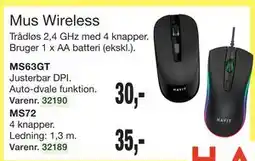 Harald Nyborg Mus Wireless tilbud