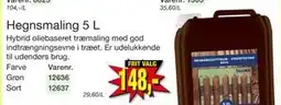 Harald Nyborg Hegnsmaling 5 L, DKK 148 tilbud