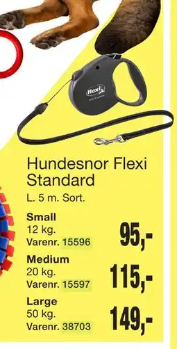 Harald Nyborg Hundesnor Flexi Standard tilbud