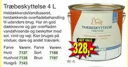 Harald Nyborg Træbeskyttelse 4 L, DKK 328 tilbud