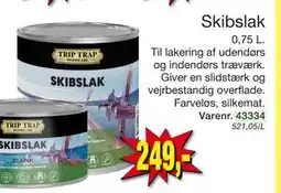 Harald Nyborg Skibslak, DKK 249 tilbud