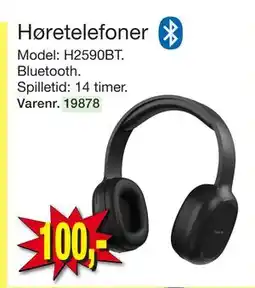 Harald Nyborg Høretelefoner, DKK 100 tilbud
