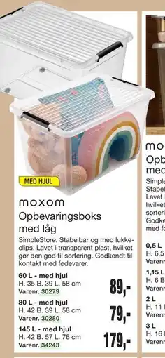 Harald Nyborg Opbevaringsboks med låg tilbud