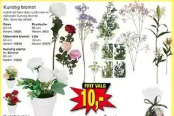 Harald Nyborg Kunstig blomst, DKK 10 tilbud