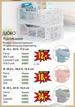 Harald Nyborg Foldekasse tilbud