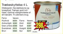 Harald Nyborg Træbeskyttelse 4 L, DKK 298 tilbud