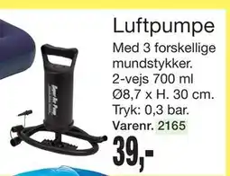 Harald Nyborg Luftpumpe, DKK 39 tilbud