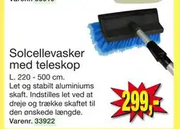 Harald Nyborg Solcellevasker med teleskop, DKK 299 tilbud