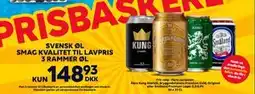 BorderShop SVENSK ØL SMAG KVALITET TIL LAVPRIS 3 RAMMER ØL, DKK 148.93 tilbud