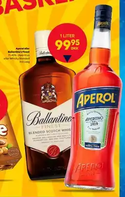 BorderShop Aperol eller Ballantine’s Finest, DKK 99.95 tilbud