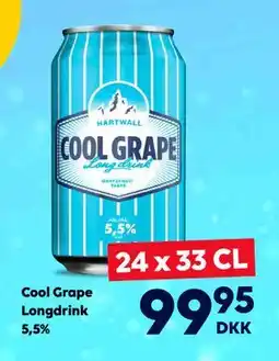 BorderShop Cool Grape Longdrink 5,5%, DKK 99.95 tilbud