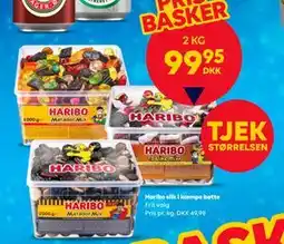 BorderShop Haribo slik i kæmpe bøtte, DKK 99.95 tilbud
