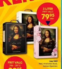 BorderShop Lisa 1503, DKK 79.95 tilbud