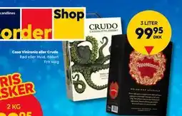 BorderShop Casa Vinironia eller Crudo, DKK 99.95 tilbud