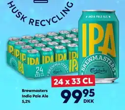 BorderShop Brewmasters India Pale Ale 5,2%, DKK 99.95 tilbud