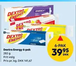 BorderShop Dextro Energy 6-pak, DKK 39.95 tilbud