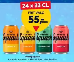 BorderShop Tuborg Squash, DKK 55 tilbud