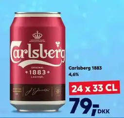 BorderShop Carlsberg 1883 4,6%, DKK 79 tilbud