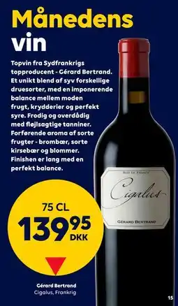 BorderShop Gérard Bertrand, DKK 139.95 tilbud