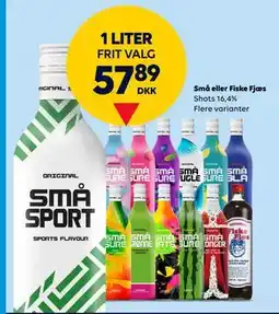 BorderShop Små eller Fiske Fjæs, DKK 57.89 tilbud