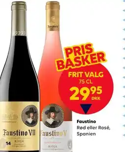 BorderShop Faustino, DKK 29.95 tilbud