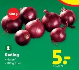 Lidl Rødløg, DKK 5 tilbud