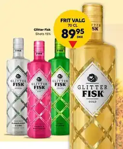 BorderShop Glitter Fisk, DKK 89.95 tilbud