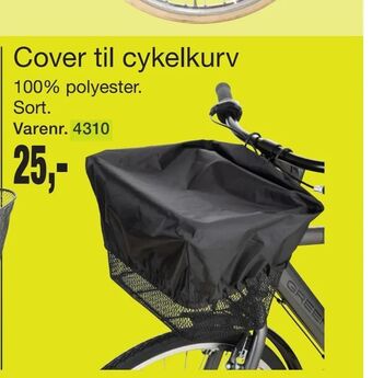 Harald Nyborg Cover til cykelkurv tilbud