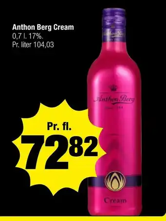 Calle Anthon Berg Cream tilbud