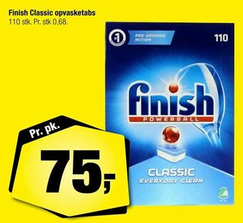 Calle Finish Classic opvasketabs tilbud