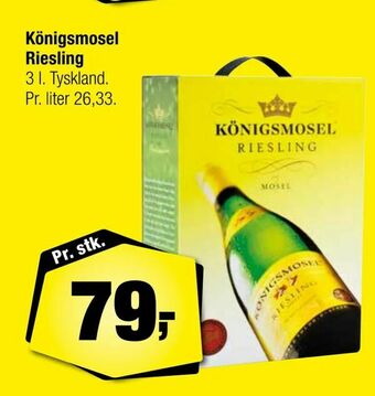Calle Königsmosel Riesling tilbud