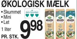 ABC Lavpris ØKOLOGISK MÆLK tilbud